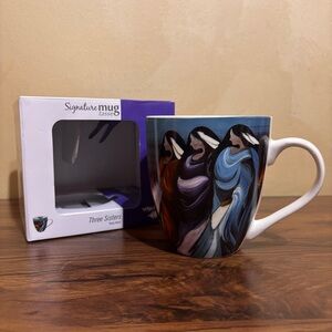 Three Sisters Betty Albert Indigenous Mug Native Cultural 18 oz Mug Wabimeguil